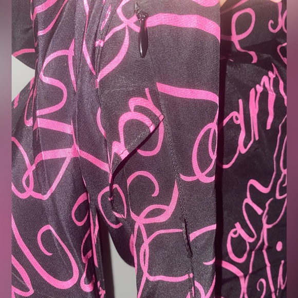 Nanette Lepore side zip printed wrap blouse. Size 2 $60 - Picture 4 of 4